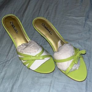 Brand New Green Heels